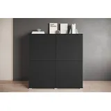 OTTO home Kenia 120 x 125 x 39,5 cm Schwarz