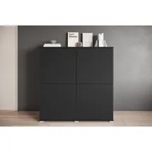 OTTO home Kenia 120 x 125 x 39,5 cm Schwarz