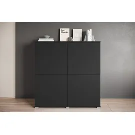 OTTO home Kenia 120 x 125 x 39,5 cm Schwarz