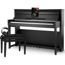 Classic Cantabile UP-1Plus SM Upright E-Piano Schwarz matt