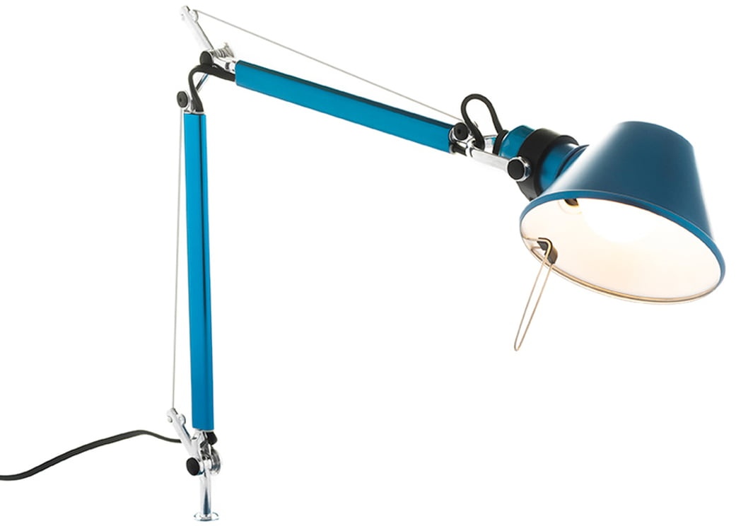 Artemide - Tolomeo Micro Parete Wandleuchte, Body, blau