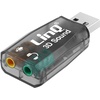 LinQ IT-S51, Soundkarte, Schwarz