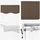 vidaXL Einziehbare Markise 500 x 300 cm taupe