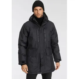 POLARINO Funktionsparka in schwarz, | Gr. 60,