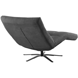 KAWOLA Relaxliege LETICIA Polyester 0 x 0 x 0 cm grau mit Nackenkissen