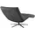KAWOLA Relaxliege LETICIA Polyester 0 x 0 x 0 cm grau mit Nackenkissen