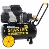 Stanley Kompressor S244/8/24 FMXCM00 - Luftkompressor 8Bar - Druckluft Kompressor mit 24L Tankinhalt - Luftdurchsatz 116L/Min - mit Handgriff - Ger...