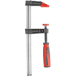 KWB Profi Schraub-Zwinge mit 2-Komponentengriff 50x200, Spann-Weite 200 mm,