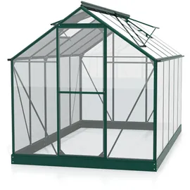 Vitavia Triton 6200 Alu smaragd grün ESG 3 mm 6,2 m2 inkl. Stahlfundament