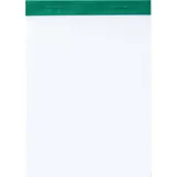 Brunnen Notizblock A6 blanko perforiert weiß 50Bl