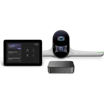 POLY - VIDEO Poly Bundle Großes Raum Set für E70 EU Poly E70 Kamera GC8 Touch Steuerung Display,