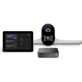 POLY - VIDEO Poly Bundle Großes Raum Set für E70 EU Poly E70 Kamera GC8 Touch Steuerung Display,