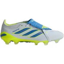 adidas Predator Elite FG Herren Silber/Blau 48 2/3