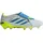 adidas Predator Elite FG Herren Silber/Blau 48 2/3