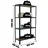 simon home Simonhome Click Wood Mini Regal Anthrazit Osb