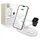 TECH-PROTECT QI15W-A41 3in1 Wireless Charger with MagSafe Apple Devices - Weiß