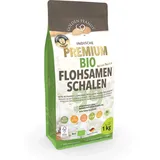 GOLDEN PEANUT Flohsamenschalen Bio 1 kg, 99% Reinheit, Indien, ballaststoffreich, glutenfrei, vegan, Naturprodukt