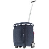 Reisenthel Einkaufstasche carrycruiser plus Herringbone Dark Blue Schwarz