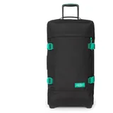 Eastpak TRANVERZ M Koffer, 67 x 35.5 x 30 cm, 78 L - Kontrast Stripe Black (Schwarz)