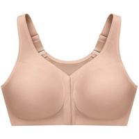 GLAMORISE MagicLift Rückenstützender Vorderverschluss-BH - Kaffee 135K Damen