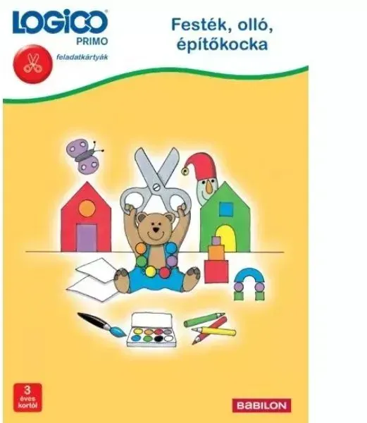 Logico Primo: Farbe, Schere, Bausteine - Logikbücher - neue Ausgabe - Ungarisch
