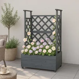 MCW Hochbeet MCW-P67 114 x 85 x 44 cm Grau