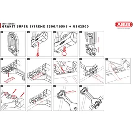 ABUS GRANIT Super Extreme 2500 Bügelschloss