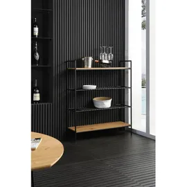 SalesFever Bücherregal 40 x 30 x 180 cm Beige