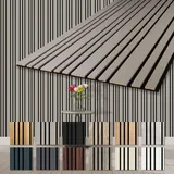 HEXIM Akustikpaneel Mila Grau 2 St. 278 x 60 cm