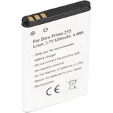 AccuCell Akku nur für Doro Primo 215, PhoneEasy 332 GSM, Primo 215, Primo 405 Hisense CS668 Abmessungen unbedingt beachten: ca. 53,3x36,8x5,7mm.