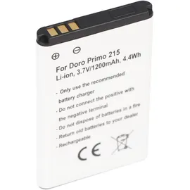 AccuCell Akku nur für Doro Primo 215, PhoneEasy 332 GSM, Primo 215, Primo 405 Hisense CS668 Abmessungen unbedingt beachten: ca. 53,3x36,8x5,7mm.