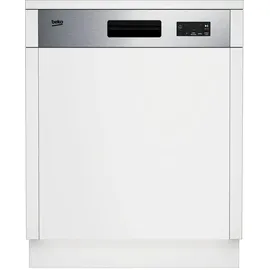 Beko BDSN15O30X Einbau-Geschirrspüler (teilintegrierbar, 600 mm, Silber)