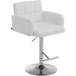 CLP Barhocker Los Angeles weiß/chrom