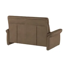 Wohnwert Einzelcouch Mikrofaser 2-Sitzer Beige