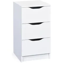 VCM Wung Kommode 41 x 71 x 40 cm Weiß