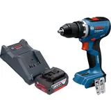 Bosch GSR 18V-65 Professional Akku Bohrschrauber 18 V 63 Nm Brushless + 1x Akku 4,0 Ah + Ladegerät