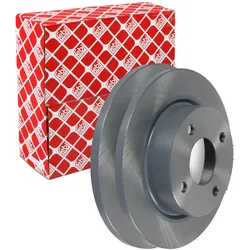 2x Febi Bremsscheiben Ø234mm Vorne Passend Für Nissan Micra: Bremsscheibe Nissan: 402065f001 Nissan: 402065f003 Ebc Brakes: D569 A.b.s.: 16211 Ackoja: