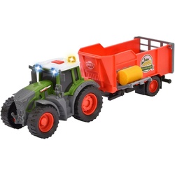 Dickie Toys Spielzeug-Traktor Fendt Farm Trailer, mit Licht und Sound grün