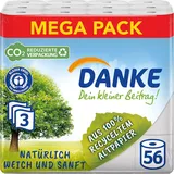 Danke Toilettenpapier Danke Toilettenpapier 56 Stück, 7x8 Rollen, 3 Lagen (1-St)
