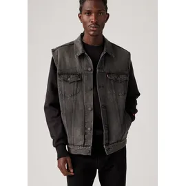 Levi's Relaxed Trucker Vest Med Indigo S