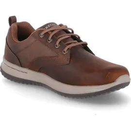 SKECHERS Herren Delson Antigo Oxfords, Brown (Brown Cdb), 8 UK 42 EU