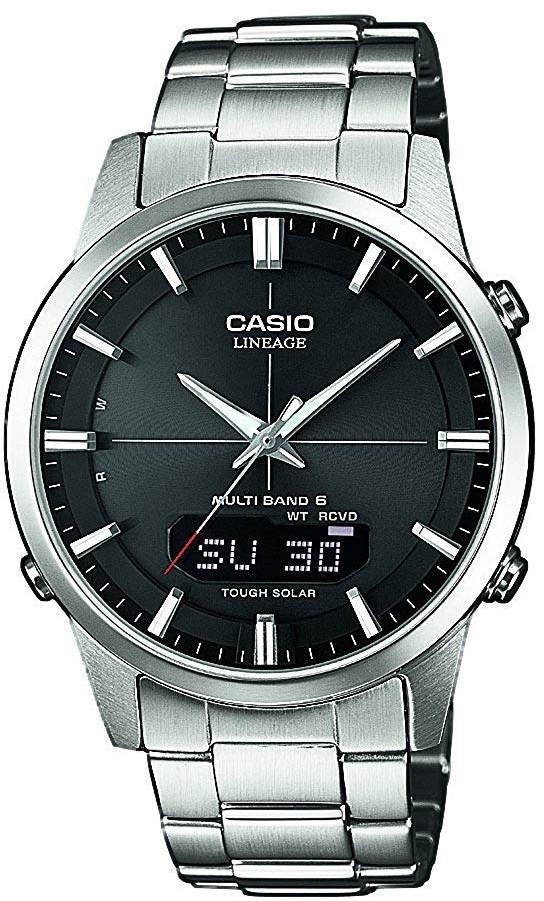 Casio Herren-Armbanduhr Analog - Digital Quarz Edelstahl LCW-M170D-1AER