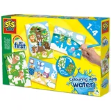 SES Creative Malen mit Wasser Versteckte Tiere 1 St. mehrfarbig