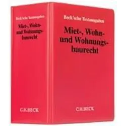 Miet-, Wohn- und Wohnungsbaurecht (ohne Fortsetzungsnotierung). Inkl. 85. Ergänzungslieferung