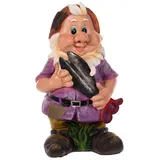 BIRENDY Gartenzwerg XXL 41 cm
