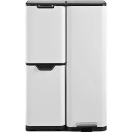 Kitchen Move Treteimer 60 l Weiß