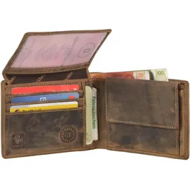 GREENBURRY Vintage 1705 Herren Geldbörse braun