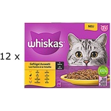 Whiskas 7+ Geflügel Auswahl in Sauce 144 x 85 g