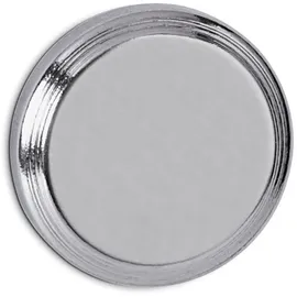 Maul Magnet silber, Metall Ø 1,6 x 0,7 cm, 1 St.