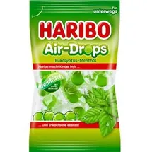 HARIBO Air Drops Eukalyptus-Menthol Bonbons 100 g
